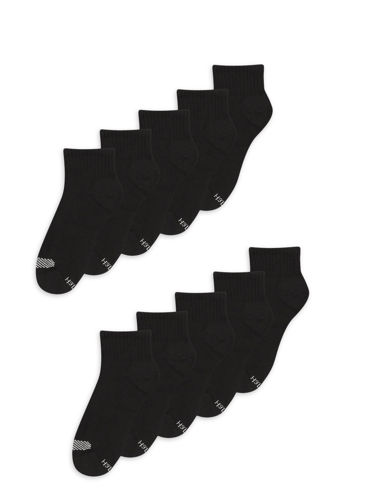 Hanes Women's Cool Comfort Ankle Socks, 20 Pack Bundle