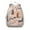 Dachshund and Flower, variant on Cute Pitbull Terriers Dog and Coffee Backpack for School,Cute School Bag,Schoolbag with Adjustable Shoulder Straps & Padded Back,15"x11.42"x5.5"