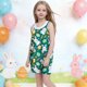 thumbnail image 4 of Vestido de Verano Casual Niño Pequeño Verano Pascua Impreso Vestido sin Mangas para Niños 3-10T, Estiramiento Suave Cómodo para Fiesta de Vacaciones Escolares, 4 of 6