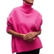 thumbnail image 5 of Ropa de mujer personalizada Suéter de fiesta europeo y americano Suéter suelto popular de cuello alto medio para otoño e invierno, 5 of 5