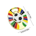 thumbnail image 3 of Llavero abrebotellas de la Copa Mundial de Fútbol 2026 para hombre, colgante de coche, pequeño regalo de la Copa de Europa para hombre y mujer, abrebotellas de metal., 3 of 7