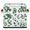 Multicolor 3, variant on CURLYOOT Eucalyptus Cube Storage Bin 11 Inch Fabric Storage Cube for Shelves Decorative Eucalyptus Leaves Foldable Basket with Leather Handle for Closet Shelves Organizer