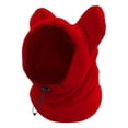 thumbnail image 2 of Creatine Winter Warm Fleece Hood For And Cats Cozy Pullover Hat Cold Weather, 2 of 6