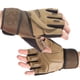 thumbnail image 2 of Guantes deportivos Hombre ANGGREK Medio dedo Marrón M, 2 of 8