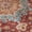 Medallion - Brick Red, Blue, Beige, variant on ReaLife Machine Washable Rug - Stain Resistant, Non-Shed - Eco-Friendly, Padded, Family & Pet Friendly - Made from Premium Recycled Fibers - Vintage Distressed Traditional Gray Blush - 3' x 5'