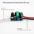 thumbnail image 4 of Ac220V To Dc12V Led Driver Constant Voltage 500Ma Low Voltage Cabinet Light, 4 of 8