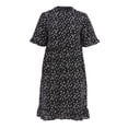 thumbnail image 4 of Ellos Plus Size Ruffled Empire Dress, 4 of 5