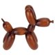 thumbnail image 2 of Figura de perro, estatua de perro con globo, estatua de perro con globo que no destiñe, estatua de animal ultra sensible, 2 of 14