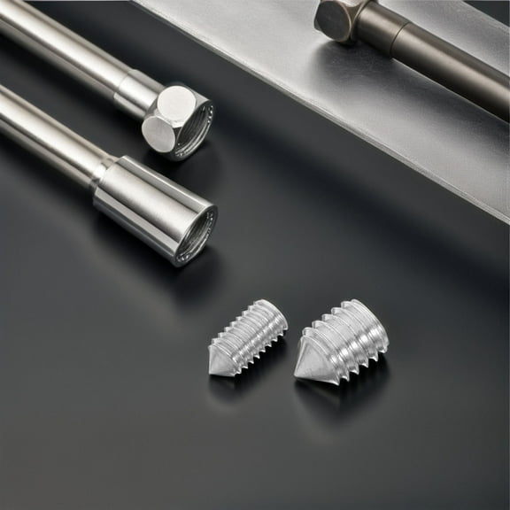 WHAMVOX 20pcs Towel Rack Screws Installation Space Utilization For Bathroom Kitchen Closet Sleek And Practical Towel Bar Mounting Hardware