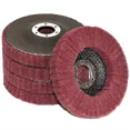 thumbnail image 2 of FABLE- 5Pc Metal Abrasive Polishing Buffiing Wheel 3.96In Flap Discs For Angle Grinder, 2 of 5