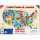 thumbnail image 2 of El viaje de aprendizaje elevador y amp; Learn Puzzle - USA Map Puzzle for Kids - Preschool Toys & A The Learning Journey The Learning Journey, 2 of 2