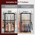 thumbnail image 3 of Soporte de guitarra MAHANCRIS GSHB6501 para bajo acústico, eléctrico, 3 of 9