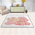thumbnail image 2 of Dreamtimes Pink Mothers Day Gnome Non-Slip Area Rug 72"x48", Valentine's Day Love Soft Non Slip Washable Floor Mats for Indoor Front Porch,Living Room, Bedroom,Kitchen, 2 of 5