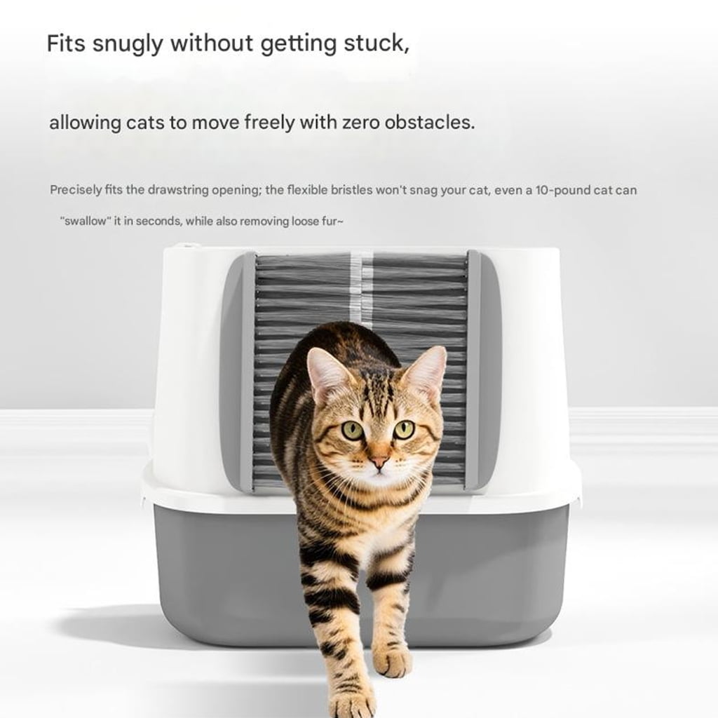 Miiottaa Multi Purpose, Efficient and Comfortable Cats Box, Cats Litter Box With Floating Fleece Removal, Proof Fully Enclosed Oversized Cats Toilet