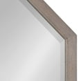 thumbnail image 4 of Kate and Laurel Hogan Framed Octagon Wall Mirror, Gray 24x36, 4 of 9