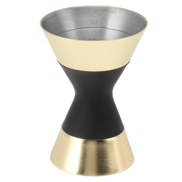 Bell Jigger, Stainless Steel Cocktail Double Jigger Shot Measure Jigger Double Sided Cocktail Bell Jigger with Scale