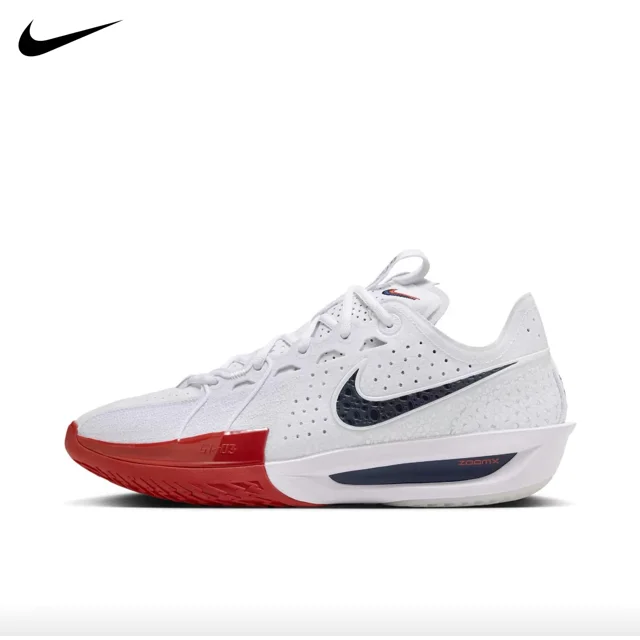 Zapatillas de baloncesto Nike GT CUT 3 EP para hombre, clásicas, para deportes al aire libre, resistentes al desgaste, zapatillas de combate reales