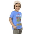 thumbnail image 2 of I'm Ready For Kindergarten First Day Back To School Students Toddler Short Sleeve Tee (Heather Columbia Blue, 5T), 2 of 2