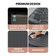 thumbnail image 5 of Owleys Car Trunk Organizer Foldable with Lid, SUV Storage Collapsible Black Eco-Leather 50L, 21.6 in, 5 of 12