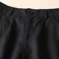thumbnail image 6 of ZHUGeLI Pants for Women Capri Pants for Women 2024 Casual Drawstring Elastic Waist Wide Leg Cropped Pants Summer Loose Cropped Trousers With Pockets Ankle Capris Trousers Elastic Waist, 6 of 9