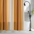 thumbnail image 2 of Shower Curtains for Bathroom-36"x72",Modern Minimalist Ombre Stripe Waterproof Bath Curtain Grommet Shower Curtain Set with Hooks, 2 of 9