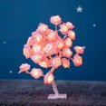 thumbnail image 1 of Pink Rose Lamp Gift for Girls Women Room Decor LED Table Lamp, 1 of 3