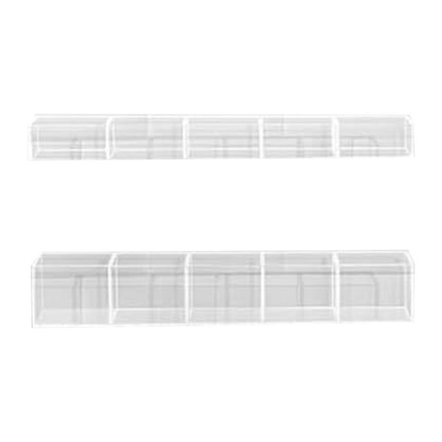Portapajitas para gabinete, reutilizable, multifuncional, accesorio de cocina práctico Claro