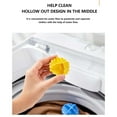 thumbnail image 6 of Wovilon Laundry Ball, Non Entangled Laundry Machine Laundry Ball, Laundry Ball Enhances Your Machine Cleaning Ability, Lint Catcher For Cleaning / Entanglement, 6 of 8