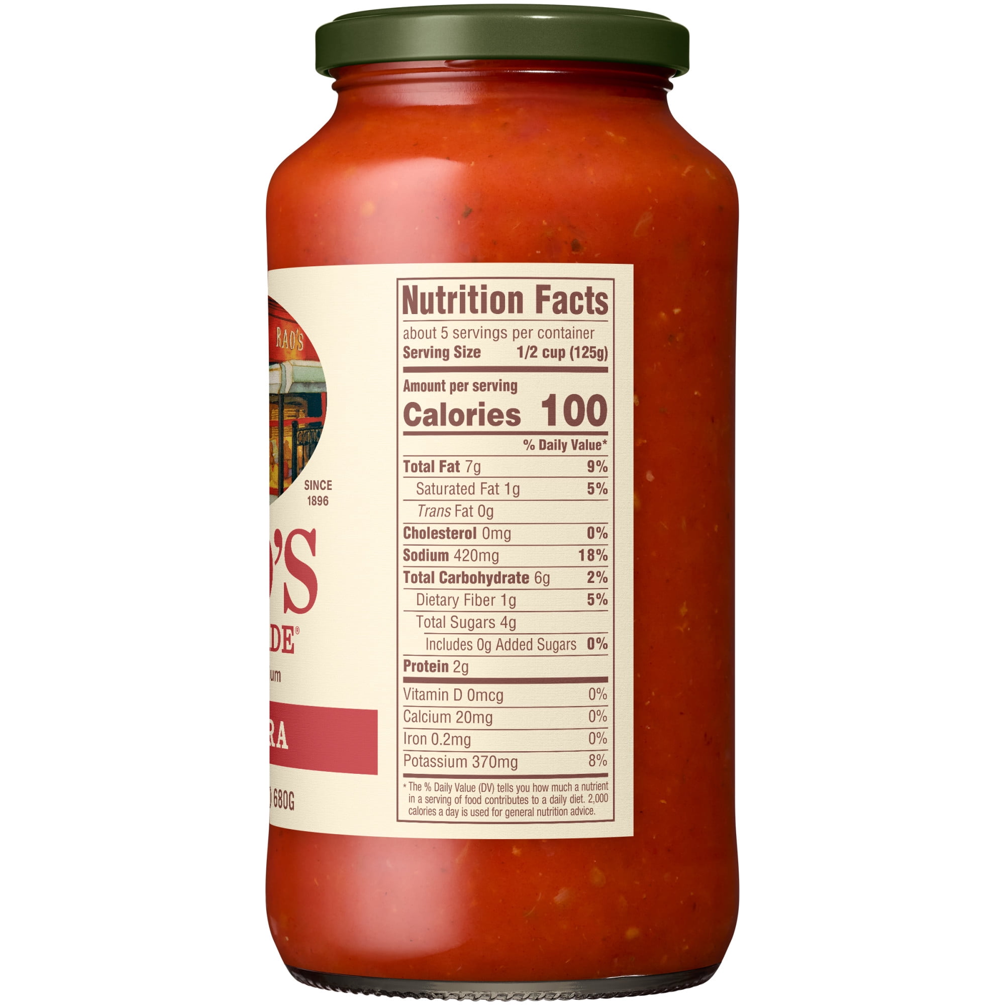 Rao's Homemade Marinara Sauce Made with Italian Tomatoes, 24 oz