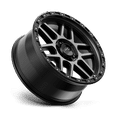 thumbnail image 2 of KMC Aluminum Rim KM544 MESA 17X9in Satin Black with Gray Tint Finish, KM54479064418, 2 of 3