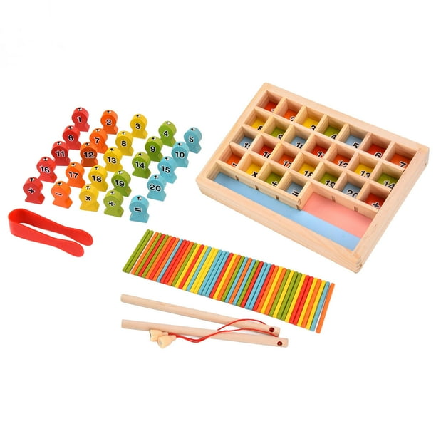 Juego De Pesca Magnético Montessori – Cañas Y Peces De Colores Para Niños De 1 A 3 Años, Regalo Educativo