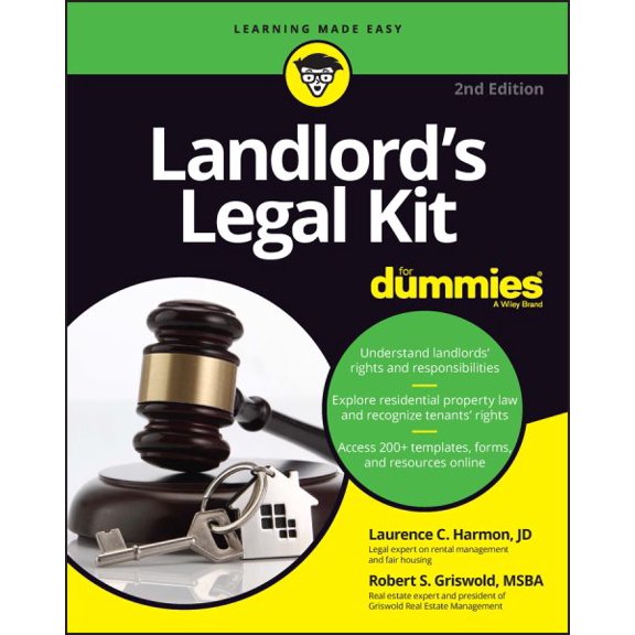 Pre-Owned Landlord's Legal Kit For Dummies (For Dummies (Business & Personal Finance)), 9781119896340, 1119896347, Paperback, 2 edition
