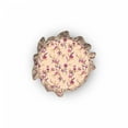 thumbnail image 5 of Floral Ottoman Cover, Delicate Exotic Flowers, 2 Piece Slipcover Set with Ruffle Skirt for Square Round Cube Footstool Decorative Home Accent, Standard Size, Dark Magenta Pale Peach, by Ambesonne, 5 of 5