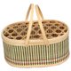 thumbnail image 1 of unbranded Cesta De Bambú Tejida Para Huevos Cesta Decorativa Verde Para Almacenaje Y De Pascua, 1 of 4
