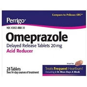 Perrigo Omeprazole Delayed Release Tablets, 20mg 28 ea
