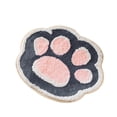 thumbnail image 1 of Matsuzay Alfombrilla de interior, alfombrilla de baño antideslizante, alfombrilla de felpa con huella de gato de dibujos animados para baño, Decoración del hogar Numero 3 Matsuzay HA028414-03, 1 of 5