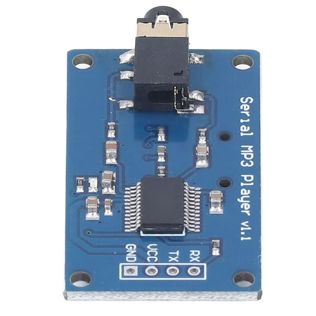 Módulo de reproductor de música Jadeshay MP3 UART M Placa de reproductor Ultra sensible