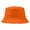 Orange, variant on Cotton Bucket Hats Cotton Green Hat Bucket Hat For Summer Travel Beach Sun Hat,Green Polyester Fisherman'S Hat M