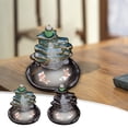 thumbnail image 1 of Ceramic Backflow Incense Burner with Waterfall Design - Aromatherapy Decor for Home, Yoga, and Relaxation, 1 of 7