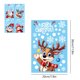 thumbnail image 3 of Christmas Decoration Santa Claus Snowman Party Decoration Snow Glass Stickers, 3 of 6