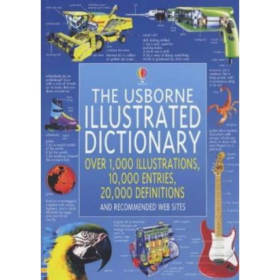 Pre-Owned The Usborne Illustrated Dictionary (Paperback) 0746045980 9780746045985