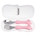 thumbnail image 1 of MasteelfCA 1 Set Animal Spoon Fork Kit Children Stainless Steel Tableware Student Cutlery, 1 of 8