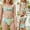 B-Green, variant on Teen Swimsuits Girls Swimsuit with Shorts Girls' Two-Piece Swimwear Teen Girl Bikini for Teens