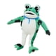 thumbnail image 1 of Muñeca de peluche divertida con forma de rana con puntos negros y bufanda azul de 70 cm, 1 of 2