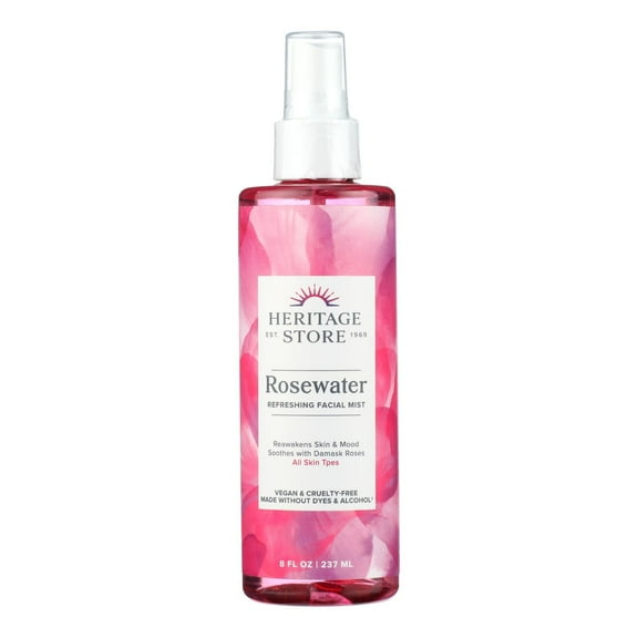 Heritage Products Rose Petals Rosewater Spray - 8 fl oz