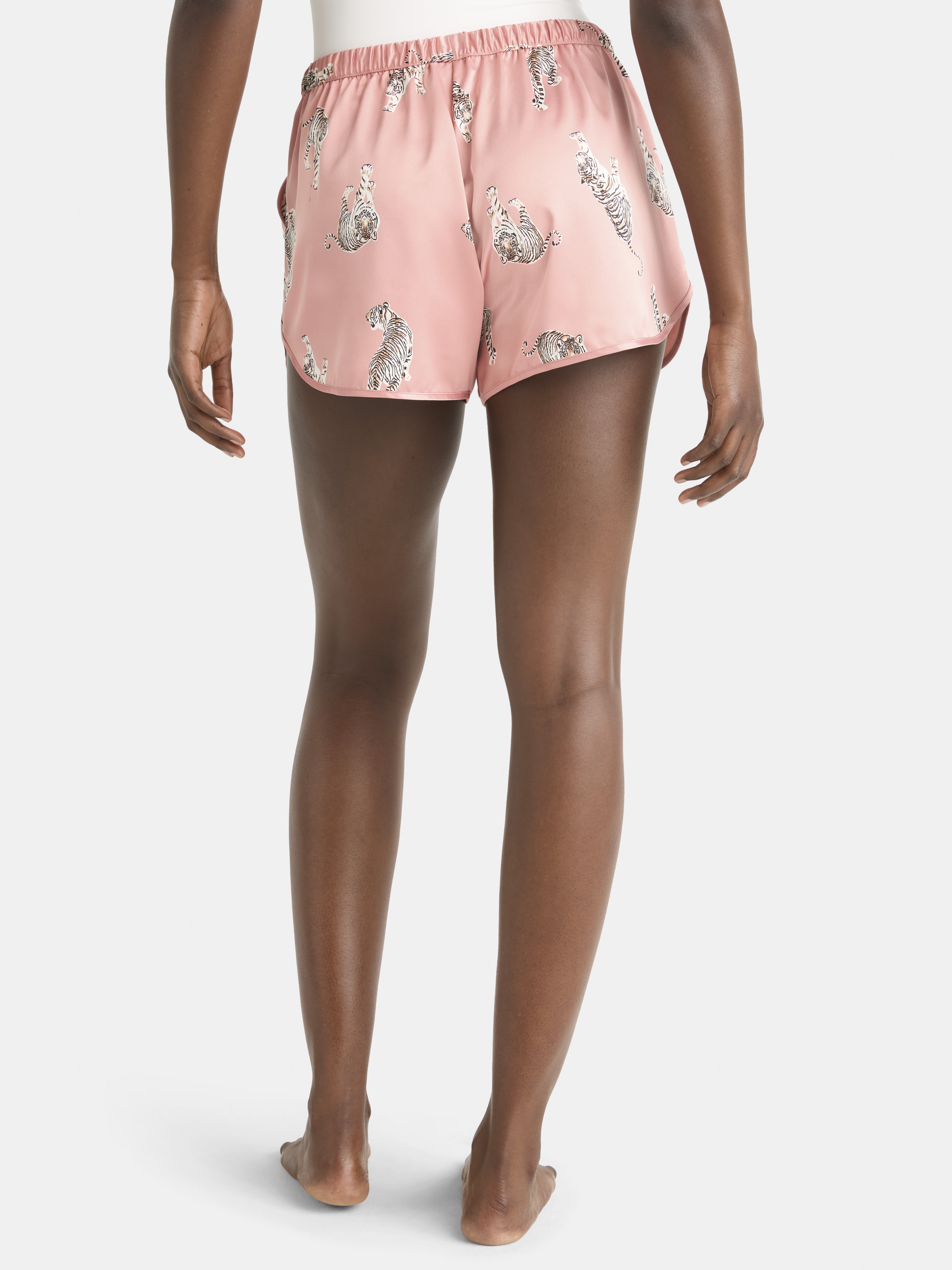 Joyspun Women’s Satin Shorts, 3'' Inseam, Sizes XS-3X