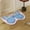 Bathroom Rugs B, variant on LACKUST Butterfly-shape Bathroom Rugs Diatom Mud Mat - Non-Slip Wear-Resistant Bath Mats Suitable for Bathroom Living Room Kitchen,23.6x15.7in,Multicolor