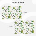 thumbnail image 3 of Placemats Set Of 4 / 6, Wine Print Green Placemats For Dining Table Indoor/Outdoors Heat Resistant Washable Placemats 18" X 12", 3 of 8