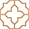 thumbnail image 5 of 33"W x 33"H x 3/8"T Extra Large Laird Decorative Fretwork Wood Ceiling Panels, Cherry, 5 of 10