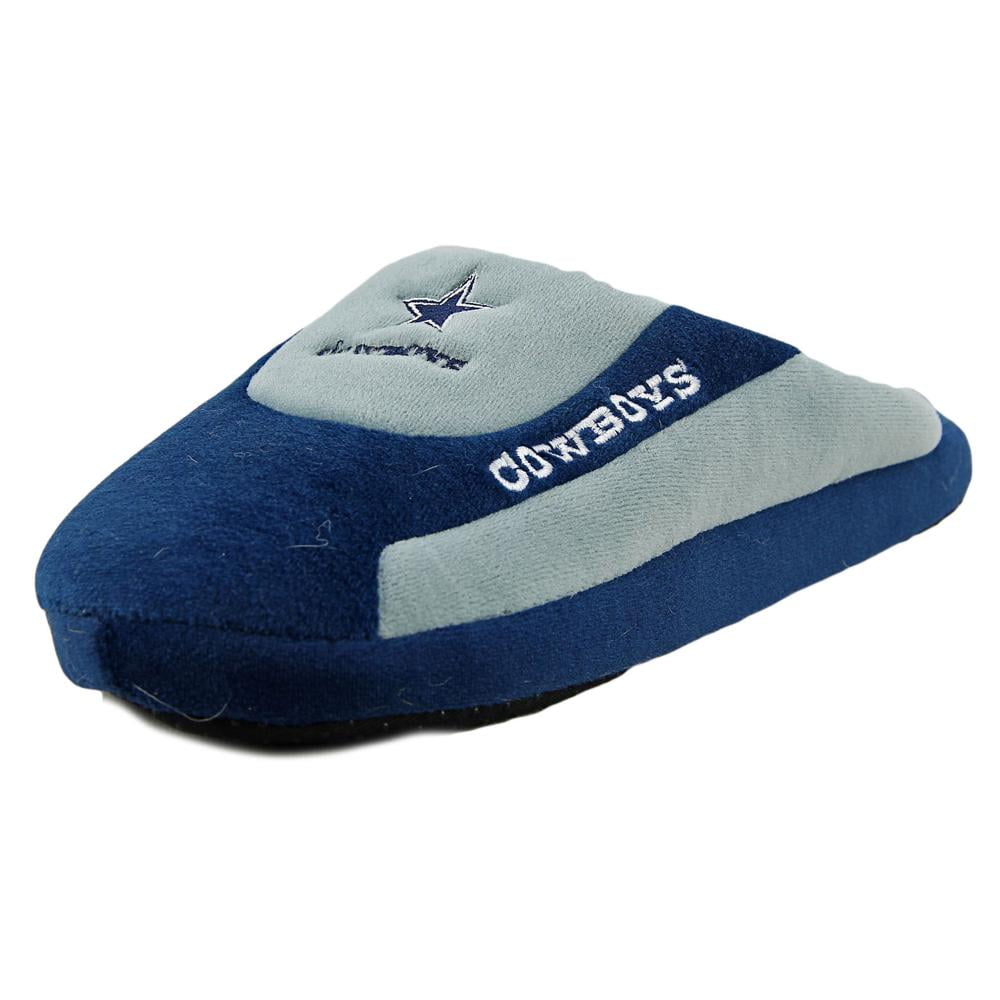 Forever Collectibles Cowboys Men Round Toe Canvas Blue Slipper by Forever Collectibles